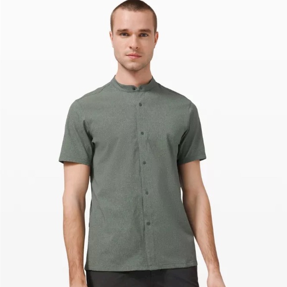 Lululemon Easy Stand Collar Shirt - Men’s - Picture 1 of 5
